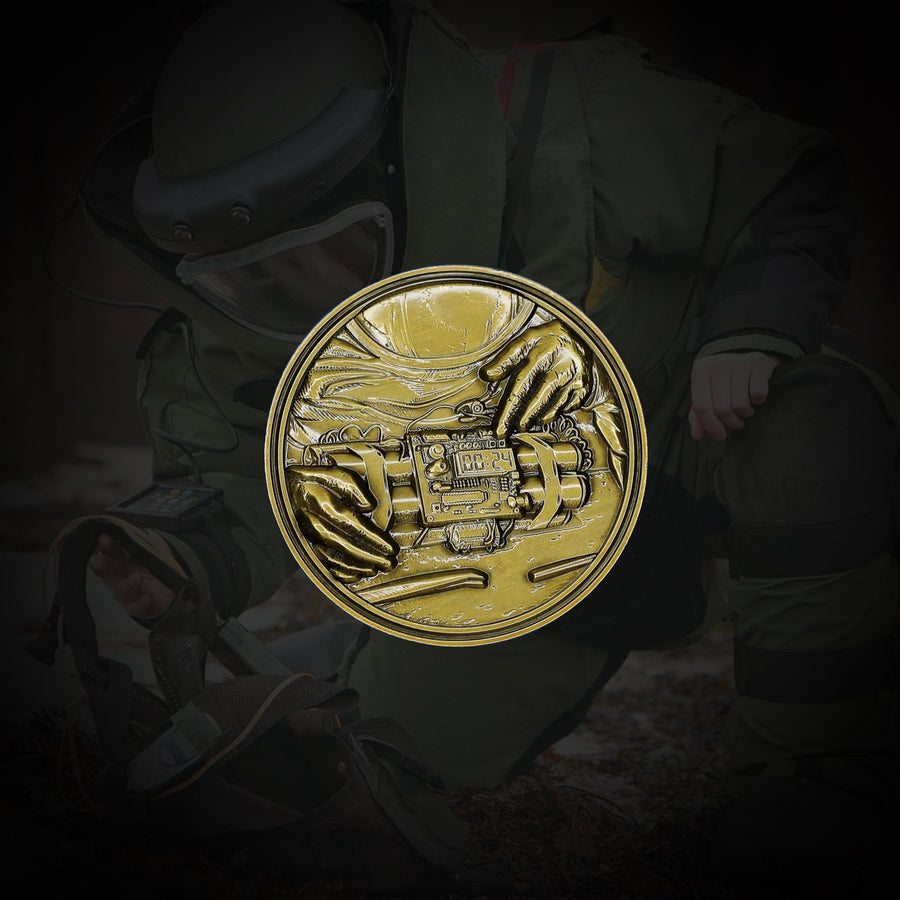 Time's Running Out Coin Challenge Coin Ironsmith® 