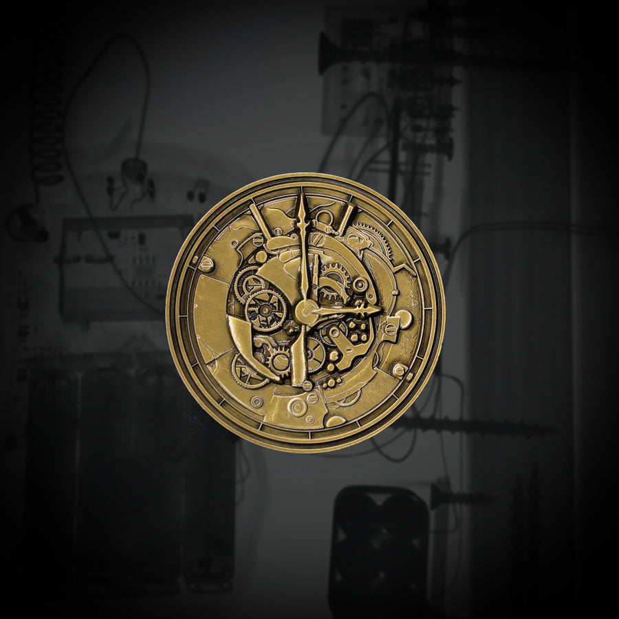 Time's Running Out Coin Challenge Coin Ironsmith® 