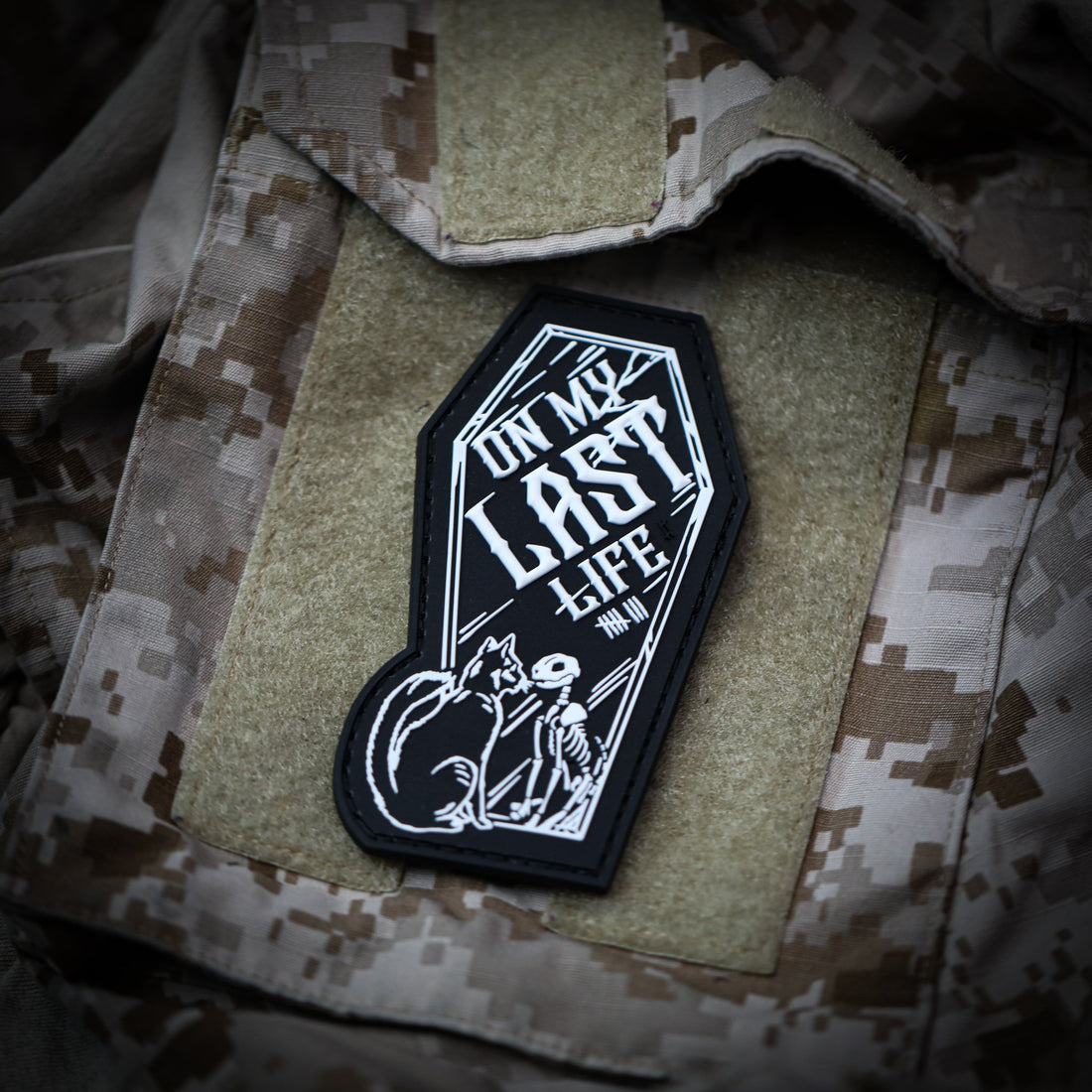 On My Last Life Velcro Patch Patch Ironsmith® 