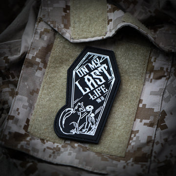 On My Last Life Velcro Patch Patch Ironsmith® 