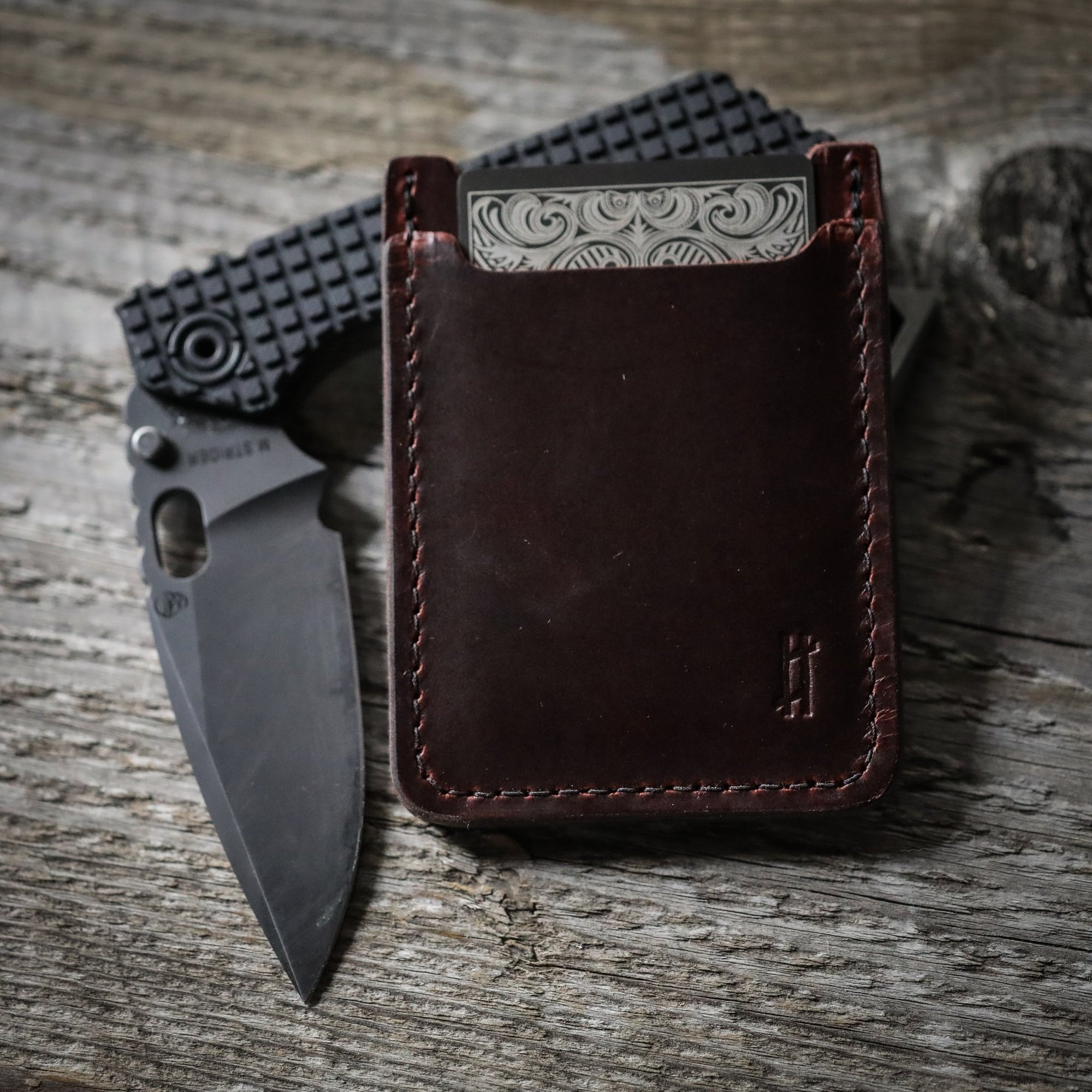 Bloodline Slim Wallet Wallet Ironsmith® Oxblood 