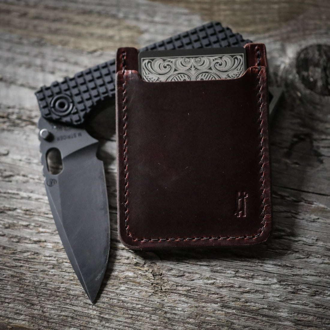 Bloodline Slim Wallet Wallet Ironsmith® Oxblood 