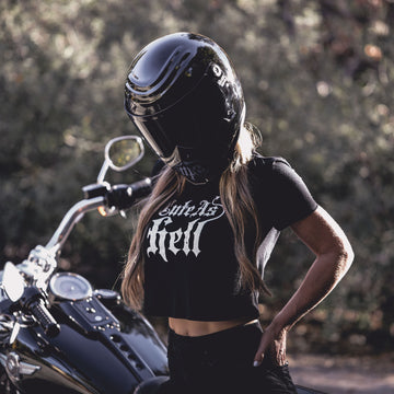 Cute As Hell Cropped Tee Crop Top Ironsmith 