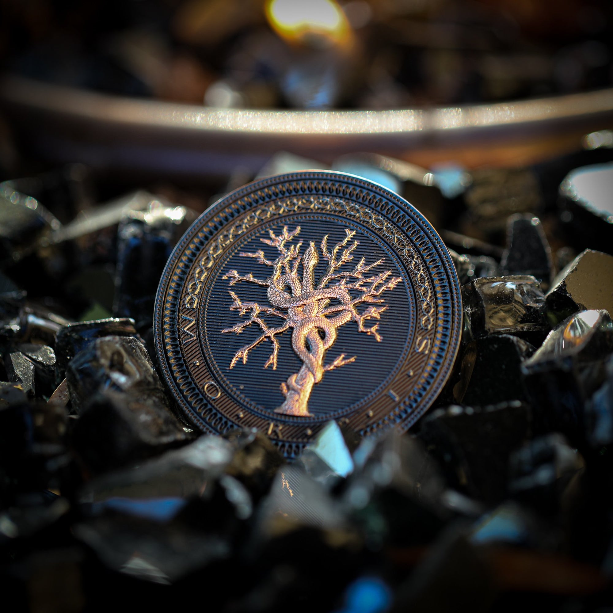 Life &amp; Death Coin Challenge Coin Ironsmith® 