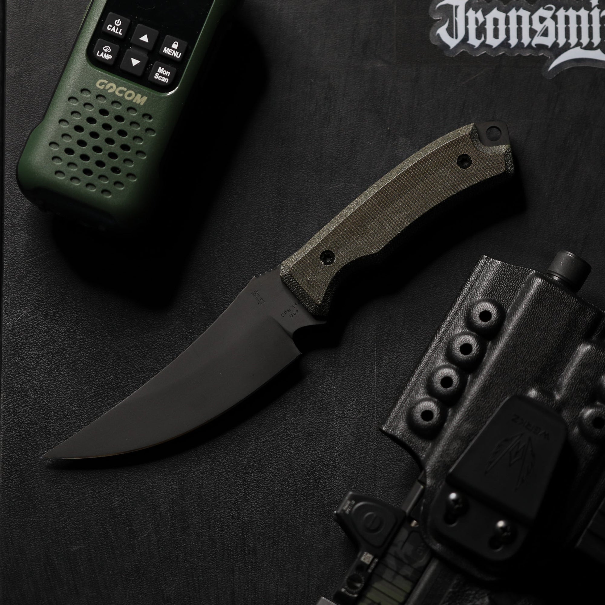 Hunter Knife Knife Ironsmith® Olive Drab 