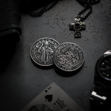 .999 SIlver - Saint & Sinner Coin Coin Ironsmith® 