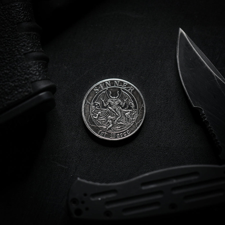 .999 SIlver - Saint & Sinner Coin Coin Ironsmith® 