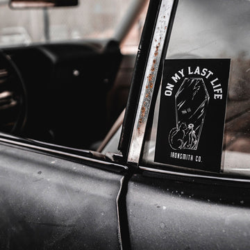 On My Last Life Sticker Sticker Ironsmith 